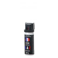 Bombe de défense CBM à gaz - Clapet - 50 ml