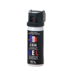 Bombe de défense CBM à gel - Clapet - 50 ml