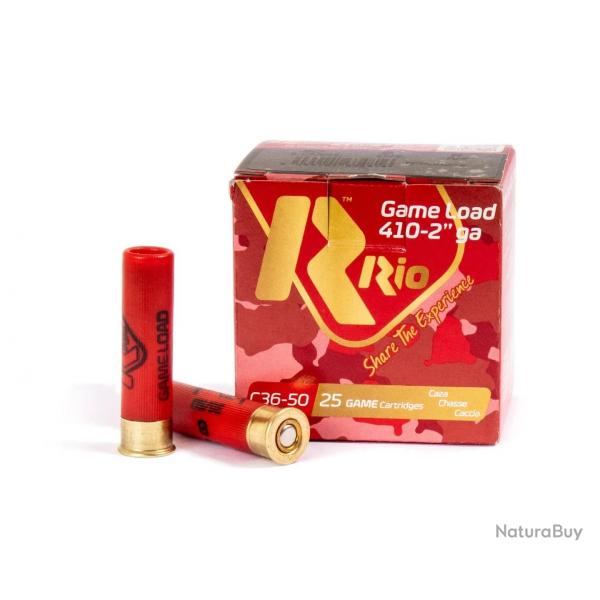 Cartouches Rio C36 50 Cal. 12 mm