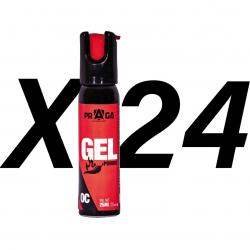 Pack bombes de défense Red Pepper CS 25 ml x24