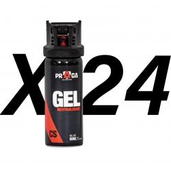 Pack bombes de défense gel CS 50 ml x24