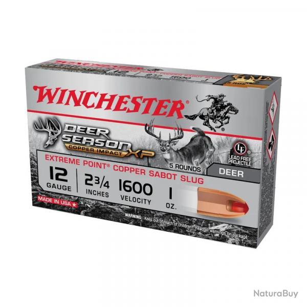 Balles Winchester Winchester Slug Deer Season 28 gr - Cal. 12