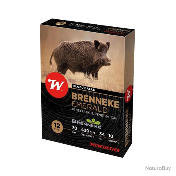 Balles Winchester Winchester Brenneke Emeraude Slug - Cal. 12