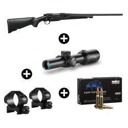 Pack battue Franchi Horizon 308 Win + Lunette Hawke 1-8x24 Circle Dot (8x)
