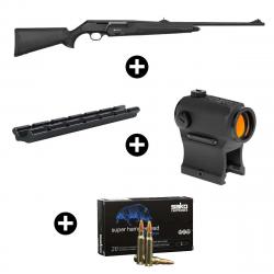 Pack battue Arttech Straight Pull Prima SP 308 Win + Point rouge Holosun 403B 16300-defaultCombinati