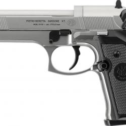 Pistolet plombs Beretta M92 FS CO2 - Cal. 4,5 mm - Nickel