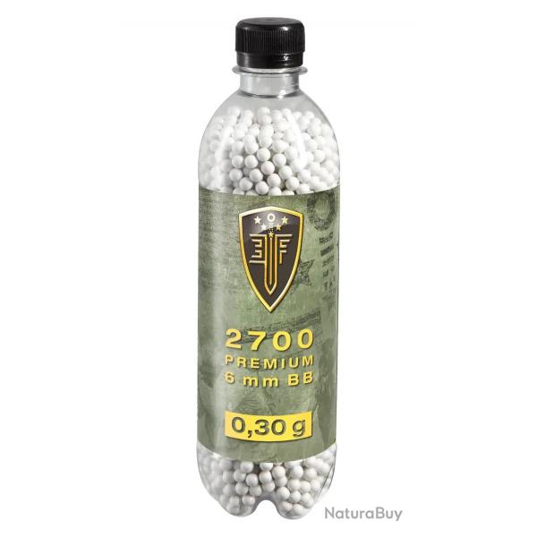 Billes pour arme BB Elite Force - Blanche - 6 mm 0,3g x2700