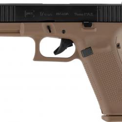 Pistolet blanc Glock 17 Gen5 Coyote Edition French Army - Cal. 9 mm PAK