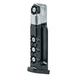 Chargeur 8 coups pour pistolet à plombs Glock 17 CO2 - Cal. 4,5 mm