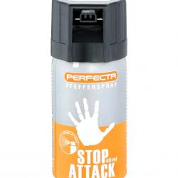 Bombe de défense Stop Attack - 40 ml - Gaz Poivre