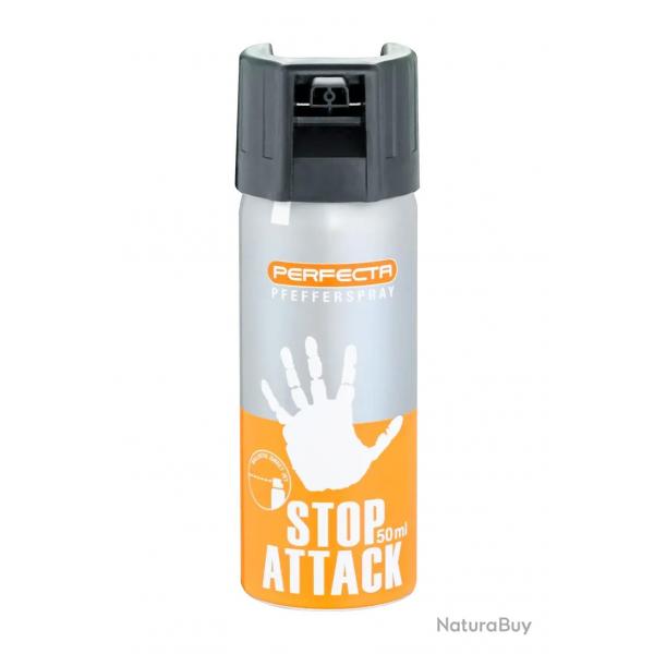 Bombe de dfense Stop Attack - 50 ml - Gel Poivre