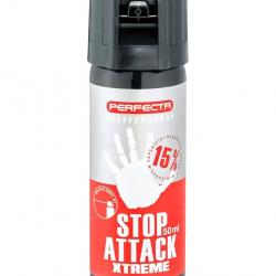 Bombe de défense Stop Attack Xtreme - 50 ml - Gel Poivre
