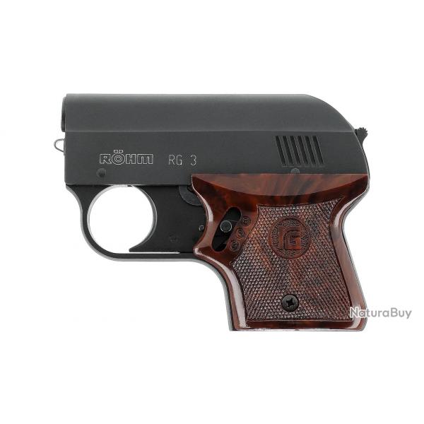 Pistolet  blanc Rohm RG3 - Cal. 6 mm Flobert