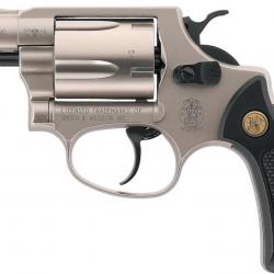 Revolver à blanc Smith & Wesson Chiefs Spécial chromé - Cal. 9 mm RK