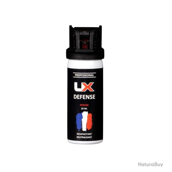 Bombe de dfense UX - 50 ml - Gaz Poivre