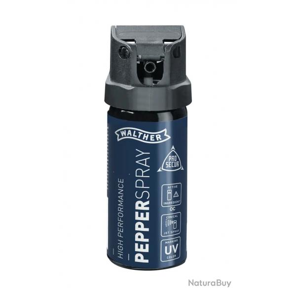 Bombe de dfense Walther ProSecur - 53 ml - Gaz Poivre