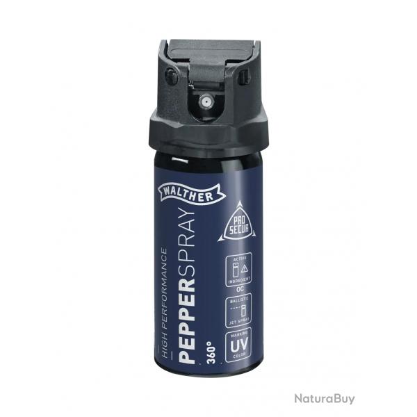 Bombe de dfense Walther ProSecur - 40 ml - Gaz Poivre