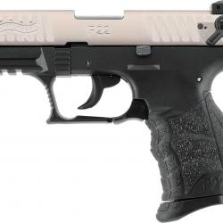 Pistolet à blanc Walther P22Q - Nickelé - Cal. 9 mm PAK