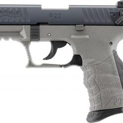Pistolet blanc Walther P22Q - Gris - Cal. 9 mm PAK