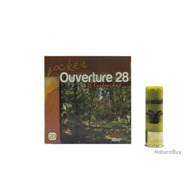 Cartouches Jocker Ouverture 28 Cal. 20 70