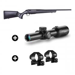 Pack battue Beretta BRX1 Synthétique + Lunette Hawke 1-8x24 + Montage Calibre 7mm Rem Mag - Canon 62