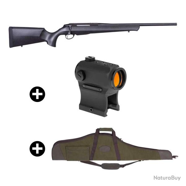 Pack battue Beretta BRX1 Carbone + Point Rouge Holosun 403B + Fourreau Calibre 308 Win - Canon 57 cm