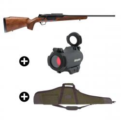 Pack battue Beretta BRX1 Bois + Point Rouge AimPoint H2 + Fourreau 4 MOA - Embase Weaver