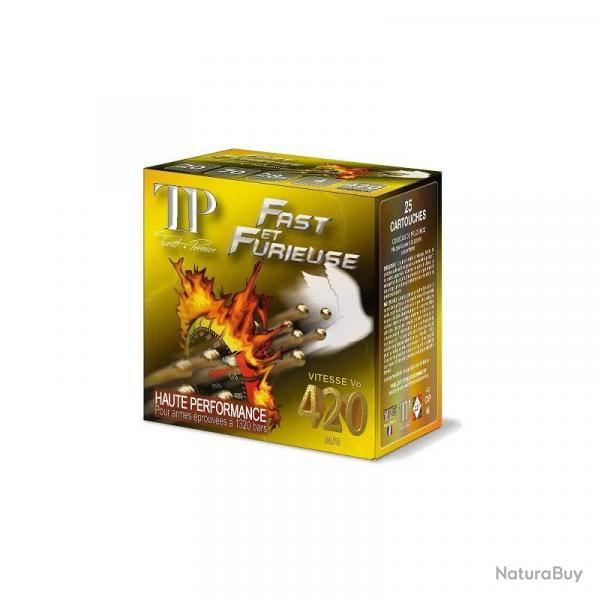 Cartouche Tunet Fast et Furieuse 28 gr - Cal. 20/70 4