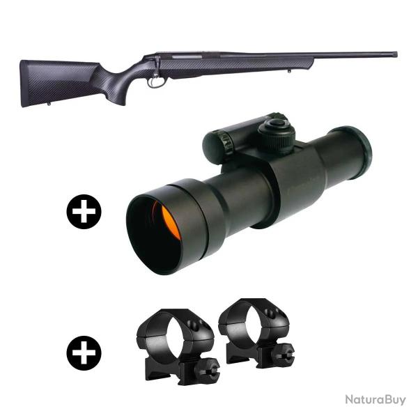 Pack battue Beretta BRX1 Carbone + Point Rouge AimPoint 9000SC + Montage Calibre 30-06 Sprg - Canon 