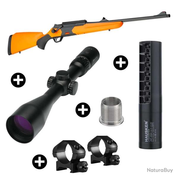 Pack afft Beretta BRX1 Wild Boar + Lunette Burris 3-12x56 + Modrateur Hausken JD224 MK2 5,70mm - C