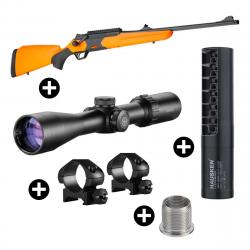 Pack affût Beretta BRX1 Wild Boar + Lunette Hawke Vantage 3-9x42 + Modérateur Hausken JD224 MK2 L4A 