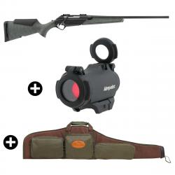 Pack battue Benelli Lupo Granite + Point rouge Aimpoint Micro H2 + Fourreau 6 MOA - Embase Weaver