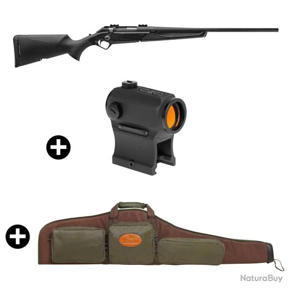Pack battue Benelli Lupo Best + Point rouge Holosun 403B + Fourreau Calibre 30-06 Sprg - Canon 56 cm
