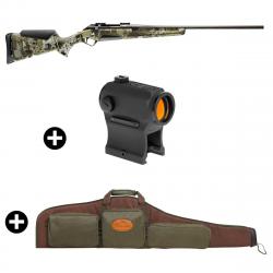 Pack battue Benelli Lupo Grey Elevated II + Point rouge Holosun 403B + Fourreau Calibre 6.5 Creedmoo