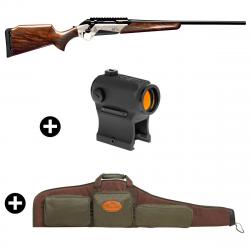 Pack battue Benelli Lupo Bois Deluxe + Point rouge Holosun 403B + Fourreau 18434-defaultCombination