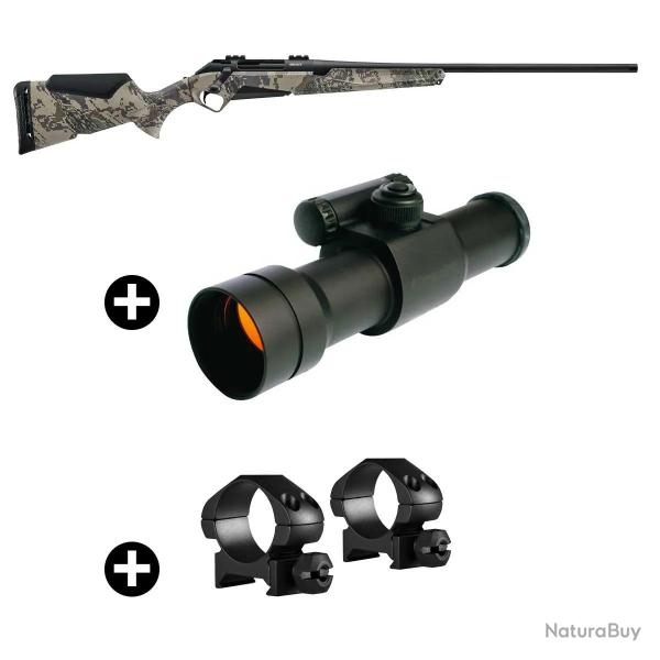 Pack battue Benelli Lupo Open Country + Point rouge Aimpoint 9000SC + Montage Calibre 30-06 Sprg - C