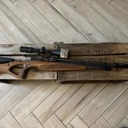 Carabine PCP BSA Brigadier 5,5mm + Lunette Fuzyon 6-18x50 + Modérateur Weirhauch