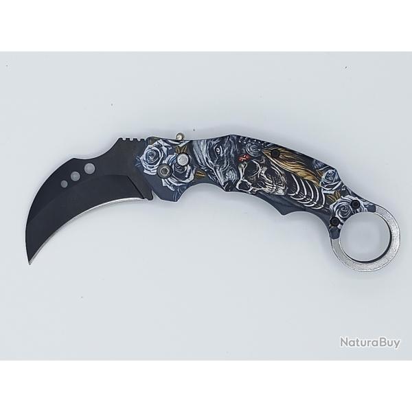 Couteaux Karambit TDM loup