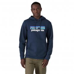 Sweat à Capuche Homme Patagonia P 6 Logo Uprisal Hoody Bleu