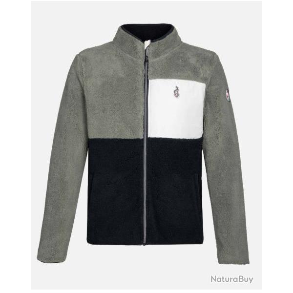 Veste Polaire de Randonne Homme Aulp Vogue Kaki
