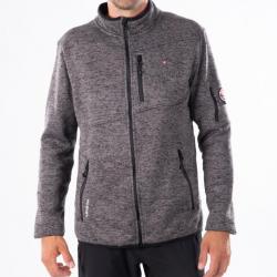 Veste Polaire de Randonnée Homme Aulp Navoy Gris