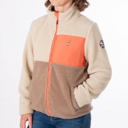 Veste Polaire de Randonnée Femme Aulp Vista Beige