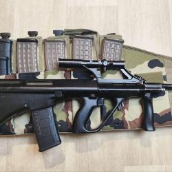 Carabine semi-automatique STEYR AUG A1 - Cal. 223 REM - 16" + Housse, 7 chargeurs (Occasion)