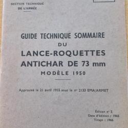 MAT 1035 Lance-roquettes antichar de 73mm