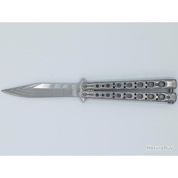 Couteaux papillon inox