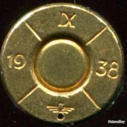 9 mm mauser - marquage post Anschluß - 1938 - période Guerre 39-45 - neutralisée