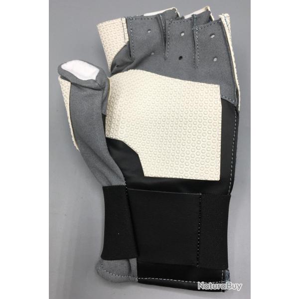 Gant de tir coup STARGET Blanc/Gris pour tireur droitier XXS