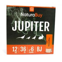 250 Cartouches NaturaBuy - Jupiter - 12/70 - 36gr - Plomb n°6 - 1 sans prix de réseve !