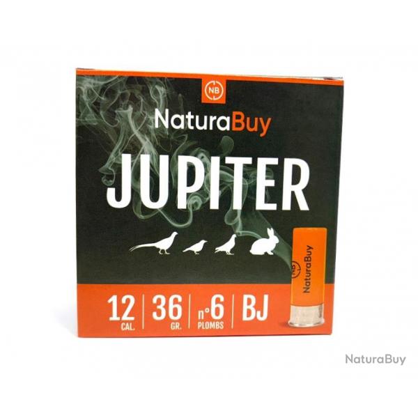 250 Cartouches NaturaBuy - Jupiter - 12/70 - 36gr - Plomb n6 - 1 sans prix de rseve !