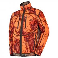 DESTOCK VESTE FOX REVERSIBLE CAMO/FLUO STAGUNT Veste softshell réversible Stagunt Fox